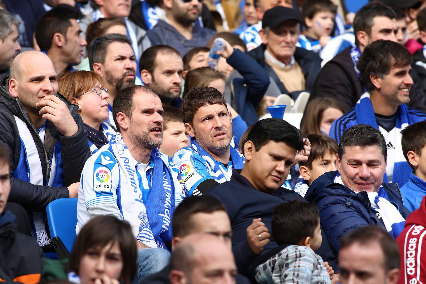 Las mejores imágenes del derbi en el Reale Arena.