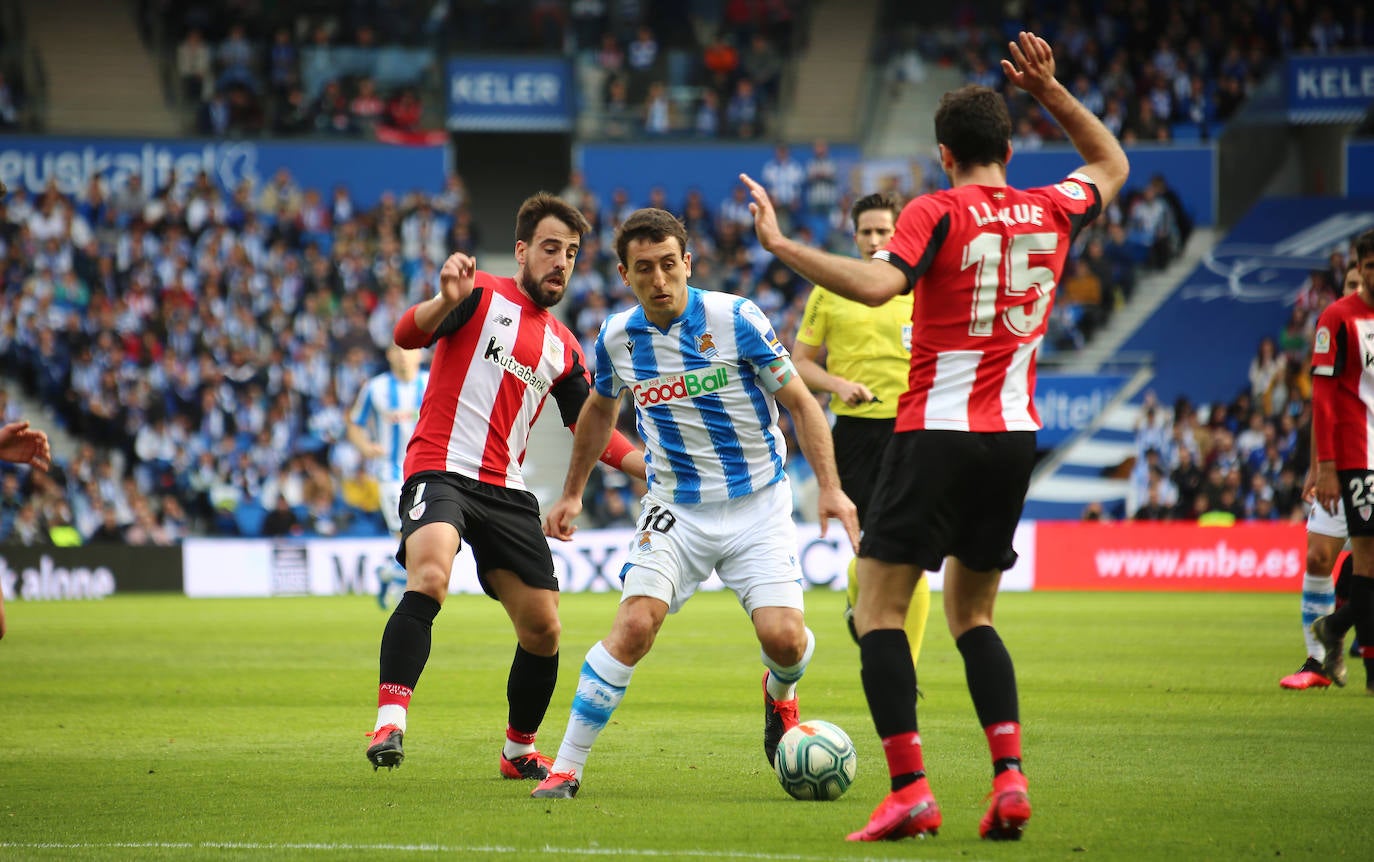 Las mejores imágenes del derbi en el Reale Arena.