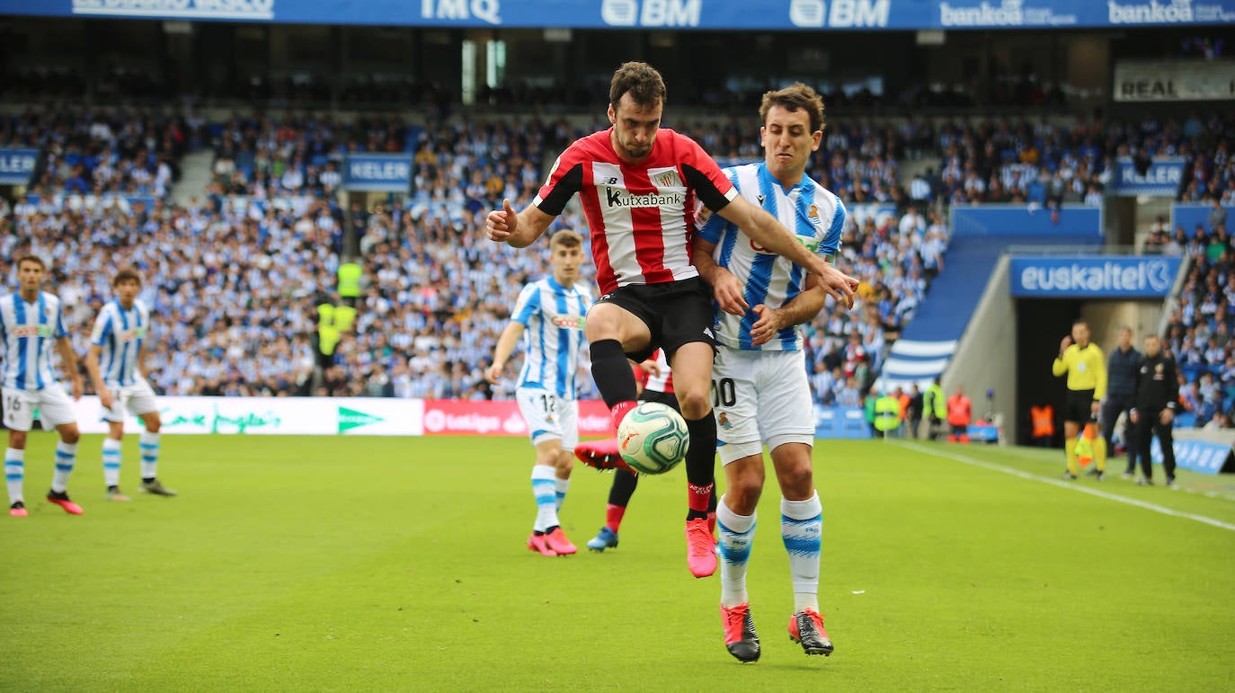 Las mejores imágenes del derbi en el Reale Arena.