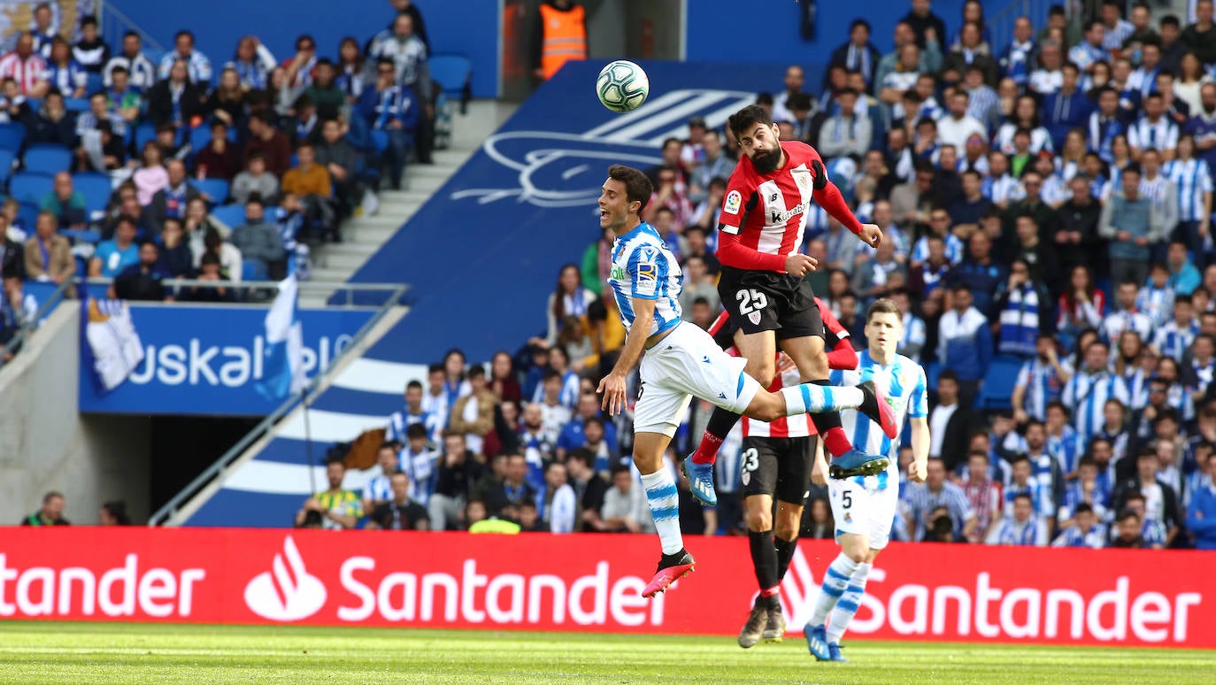 Las mejores imágenes del derbi en el Reale Arena.
