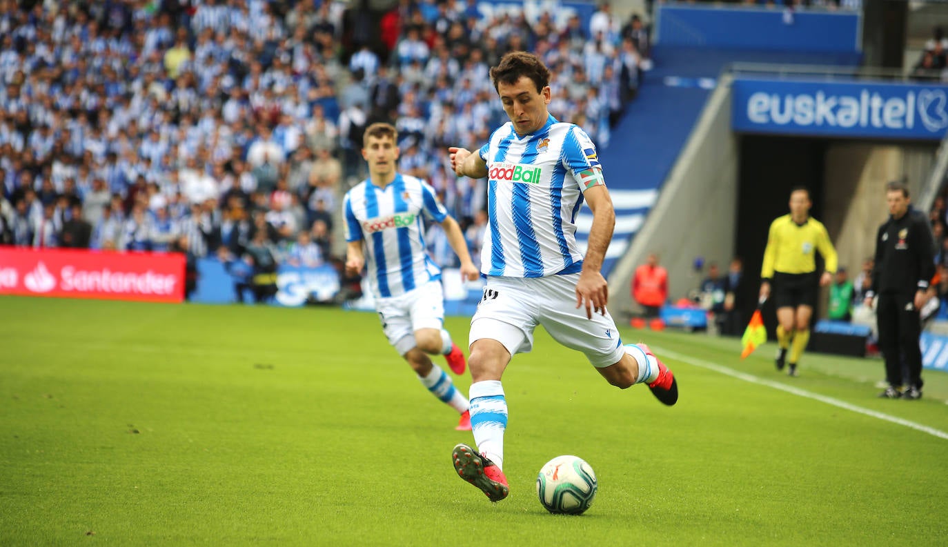 Las mejores imágenes del derbi en el Reale Arena.