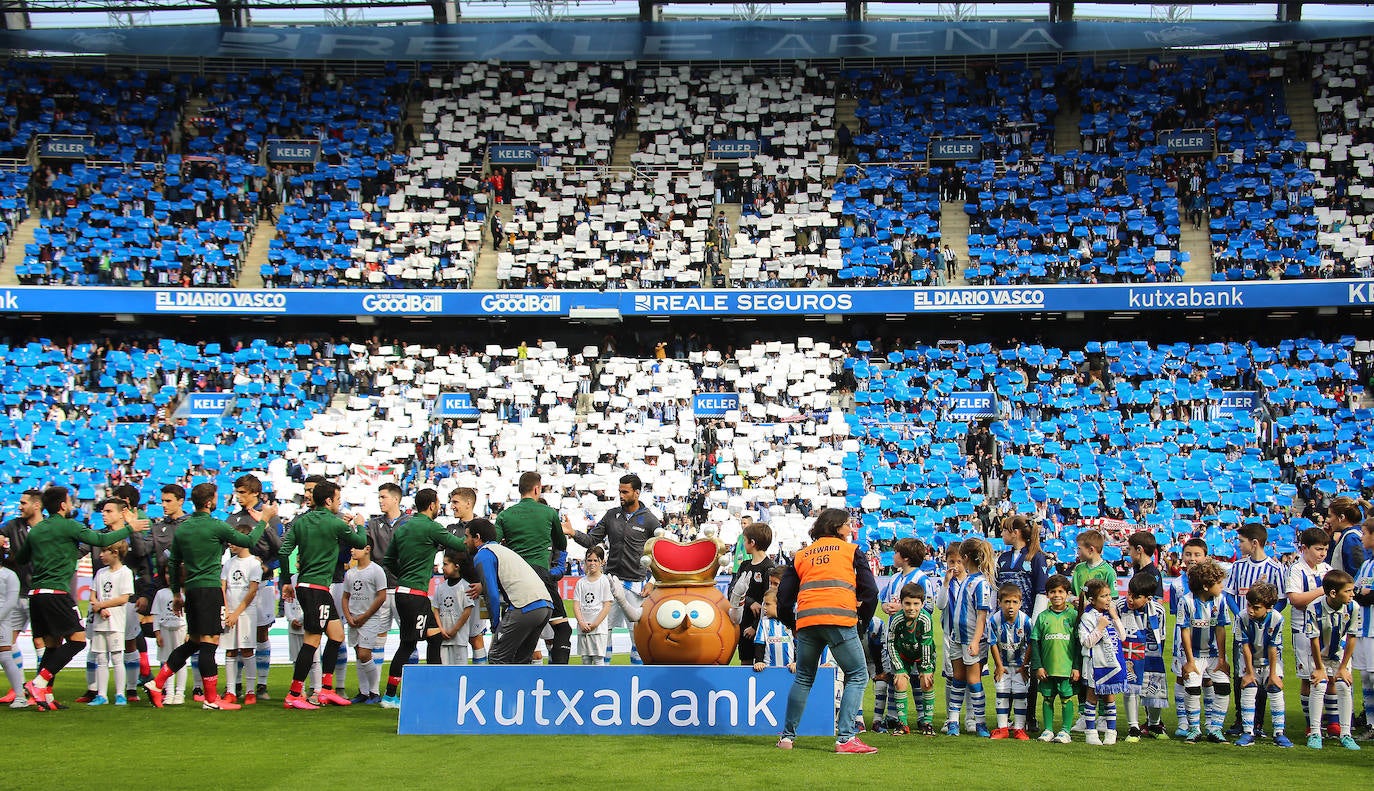 Las mejores imágenes del derbi en el Reale Arena.