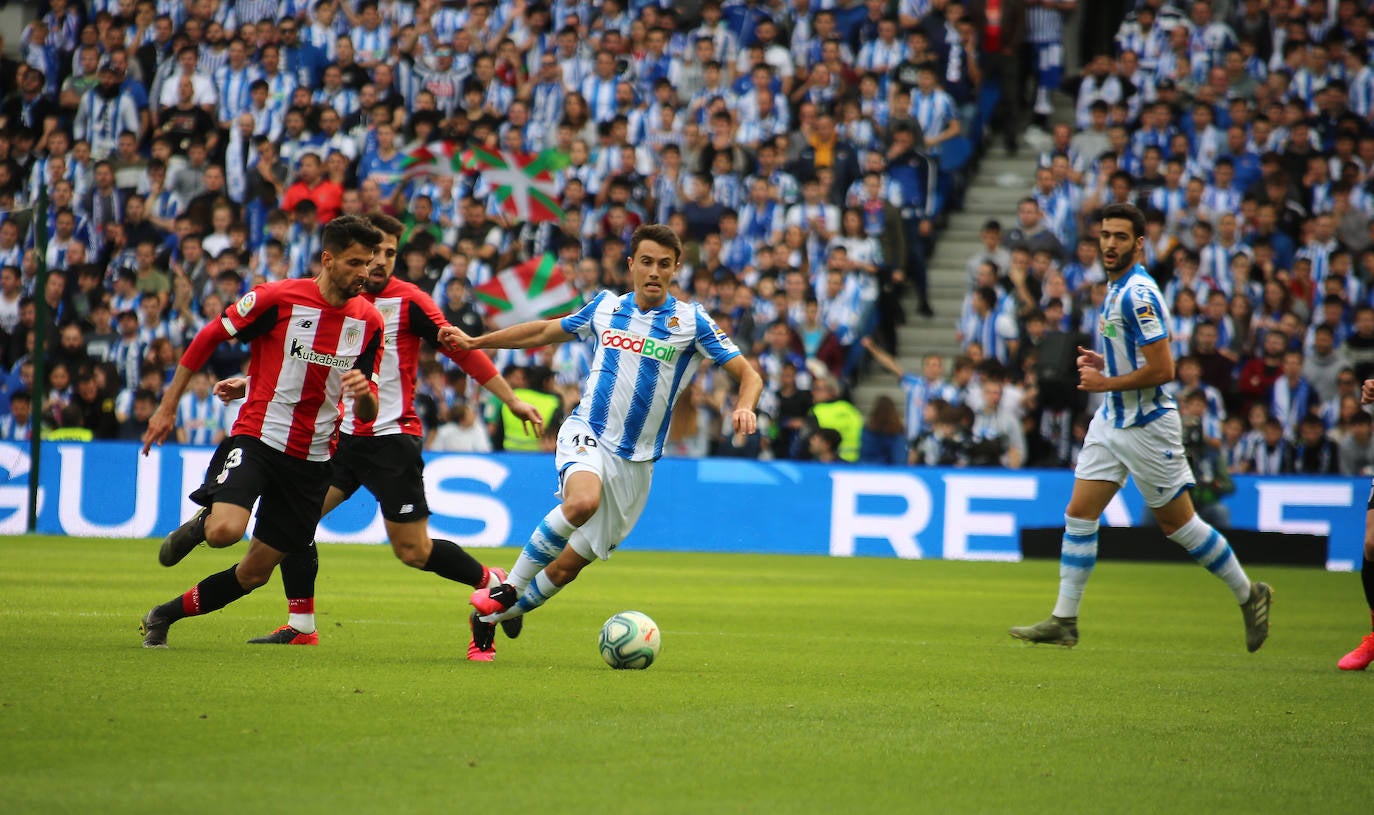 Las mejores imágenes del derbi en el Reale Arena.