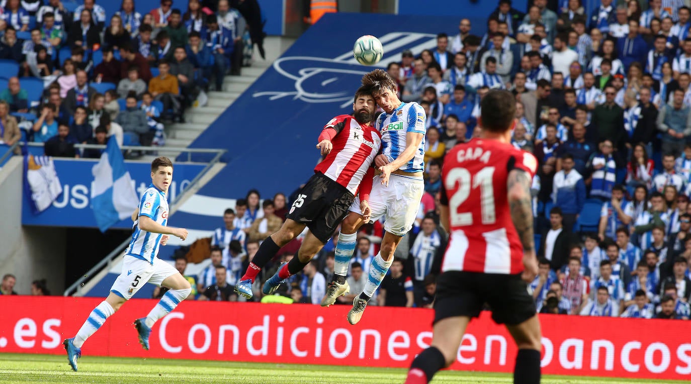 Las mejores imágenes del derbi en el Reale Arena.
