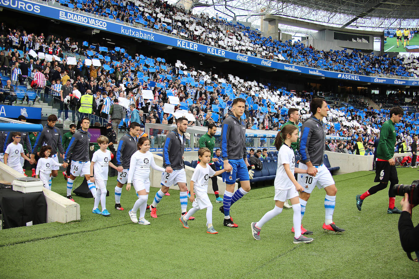 Las mejores imágenes del derbi en el Reale Arena.