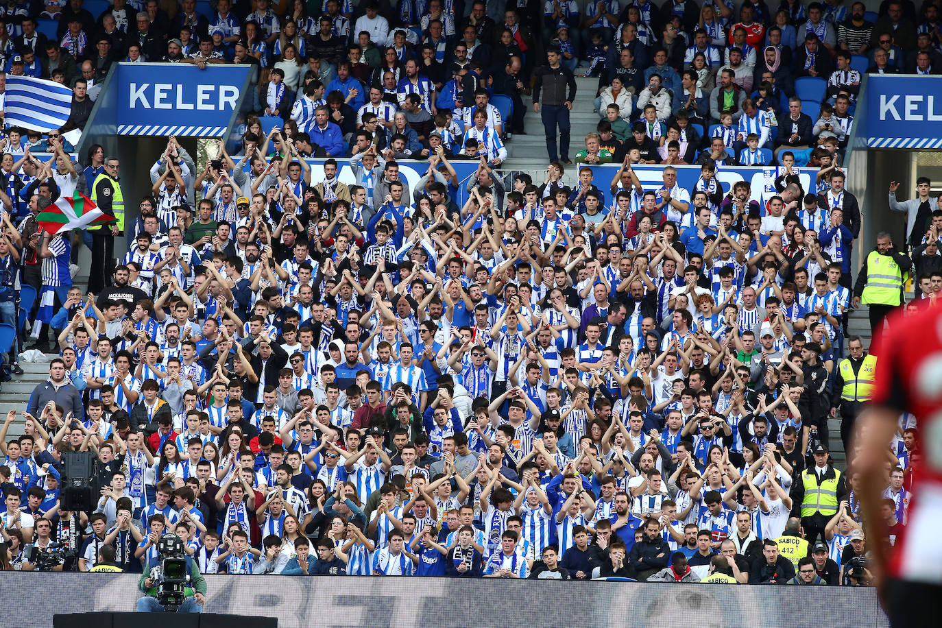 Las mejores imágenes del derbi en el Reale Arena.