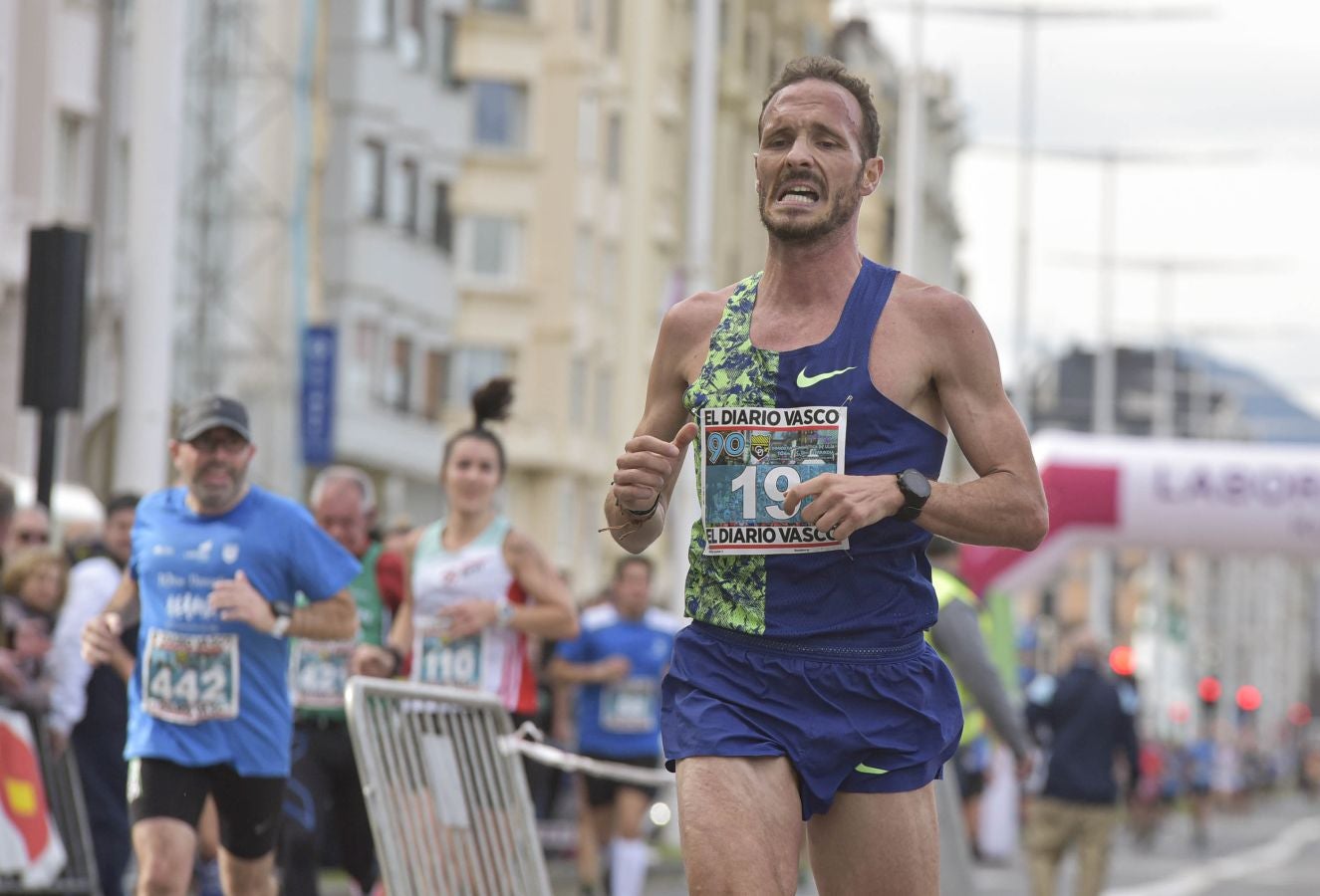 Carlos Mayo y Elena Loyo se han llavado la prueba en una carrera con mucha afición.