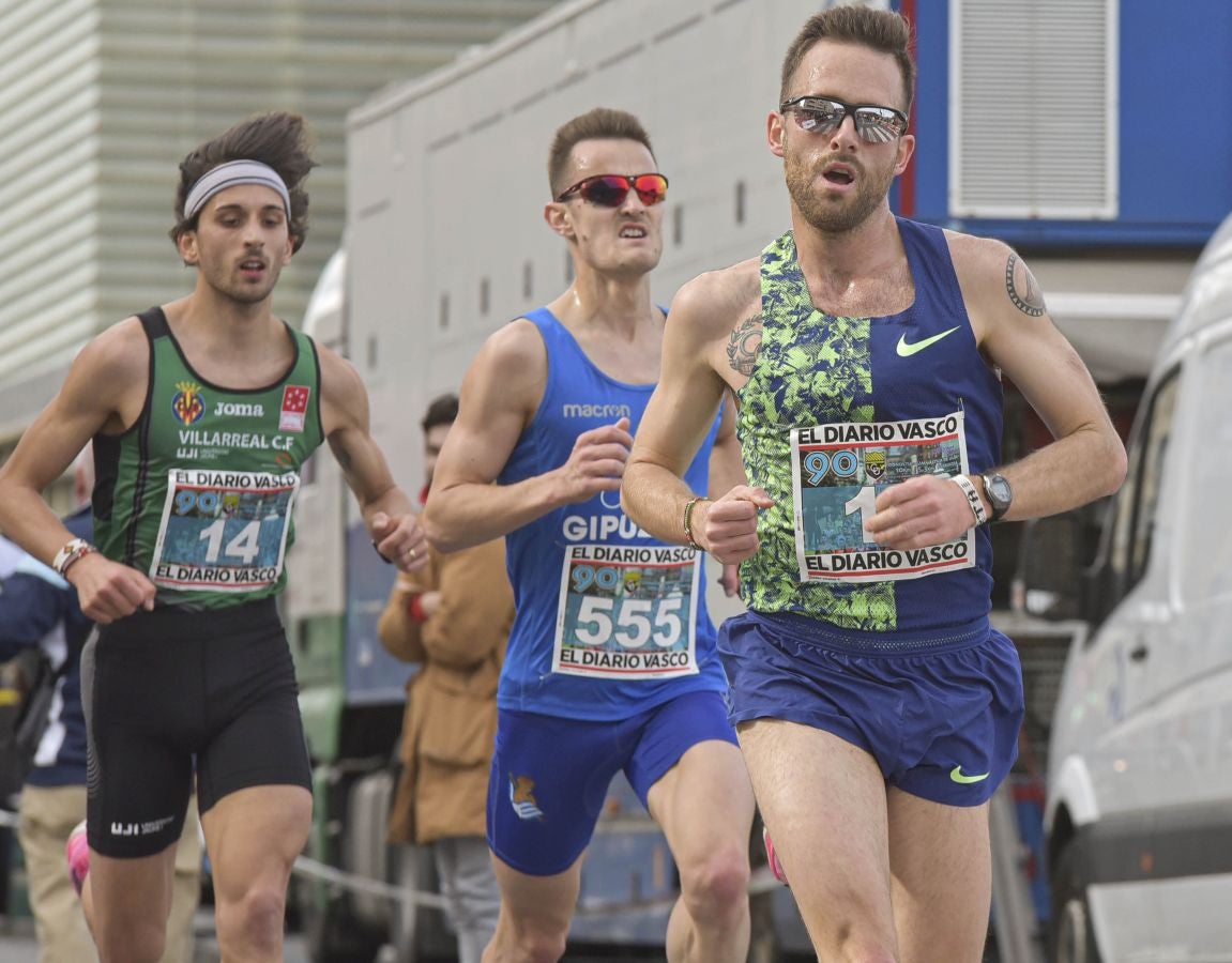 Carlos Mayo y Elena Loyo se han llavado la prueba en una carrera con mucha afición.