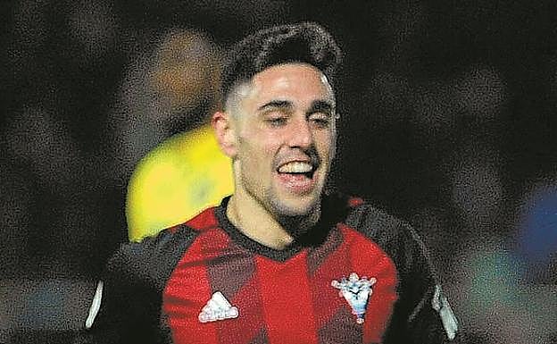 Merquelanz, en la victoria ante el Villarreal. 