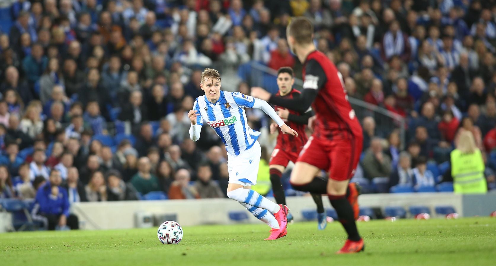 Fotos del Real Sociedad - Mirandés de semifinales de Copa