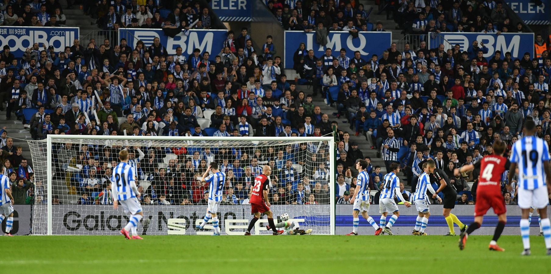 Fotos del Real Sociedad - Mirandés de semifinales de Copa