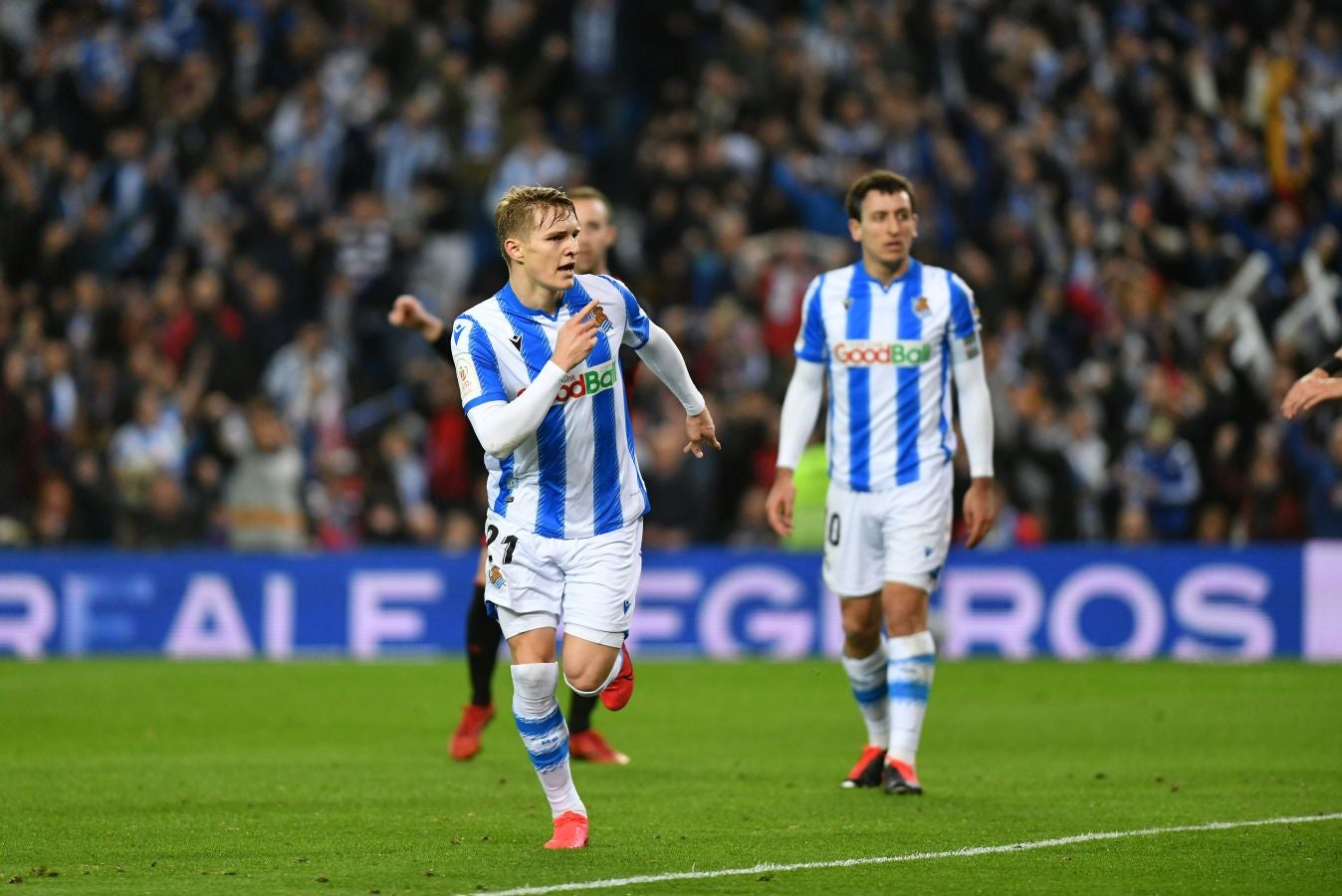 Fotos del Real Sociedad - Mirandés de semifinales de Copa