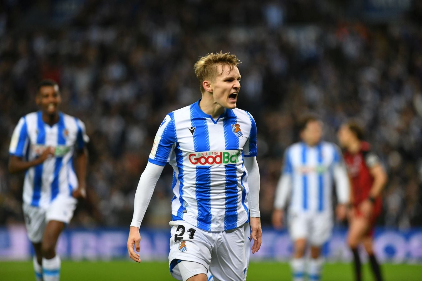 Fotos del Real Sociedad - Mirandés de semifinales de Copa