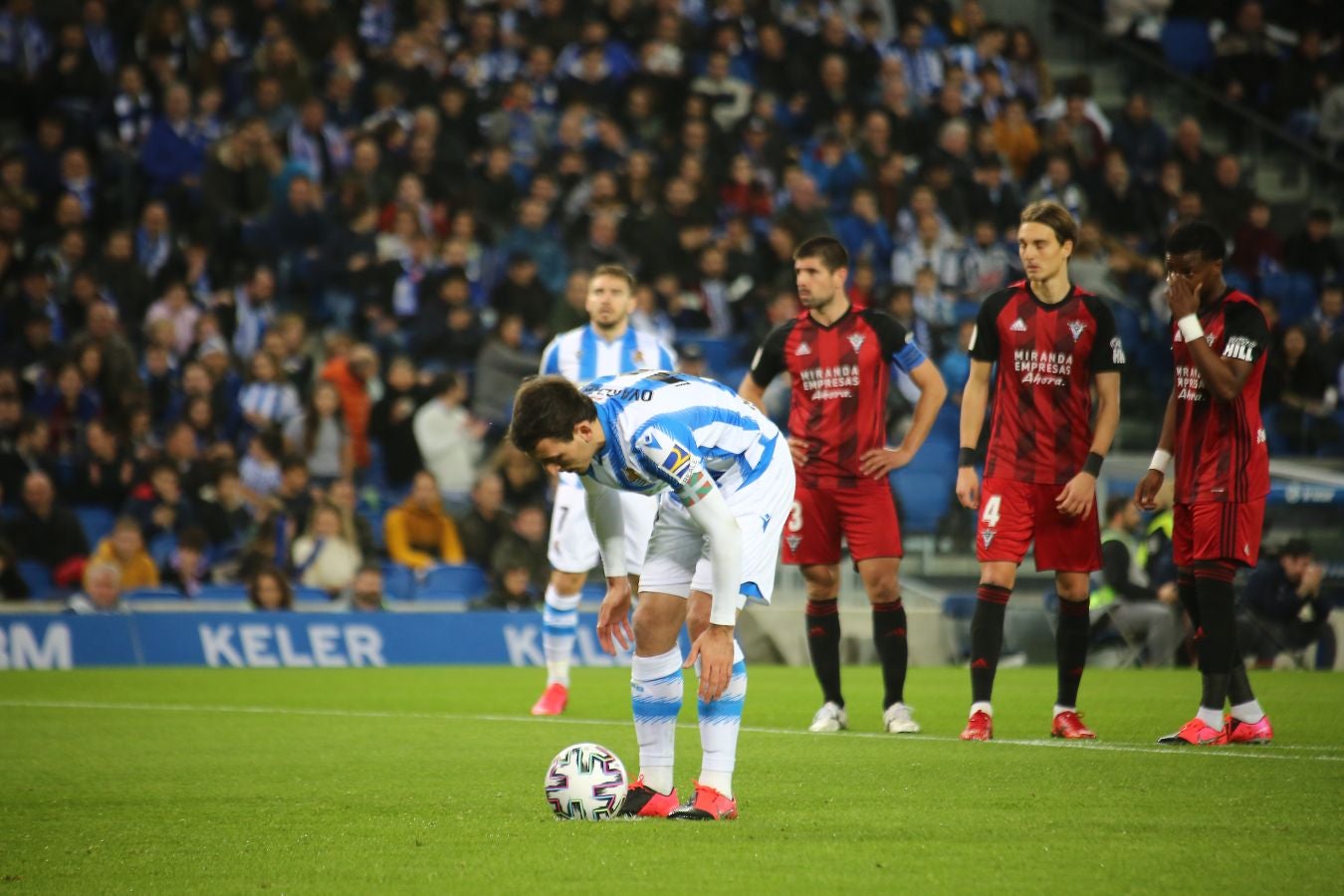 Fotos del Real Sociedad - Mirandés de semifinales de Copa