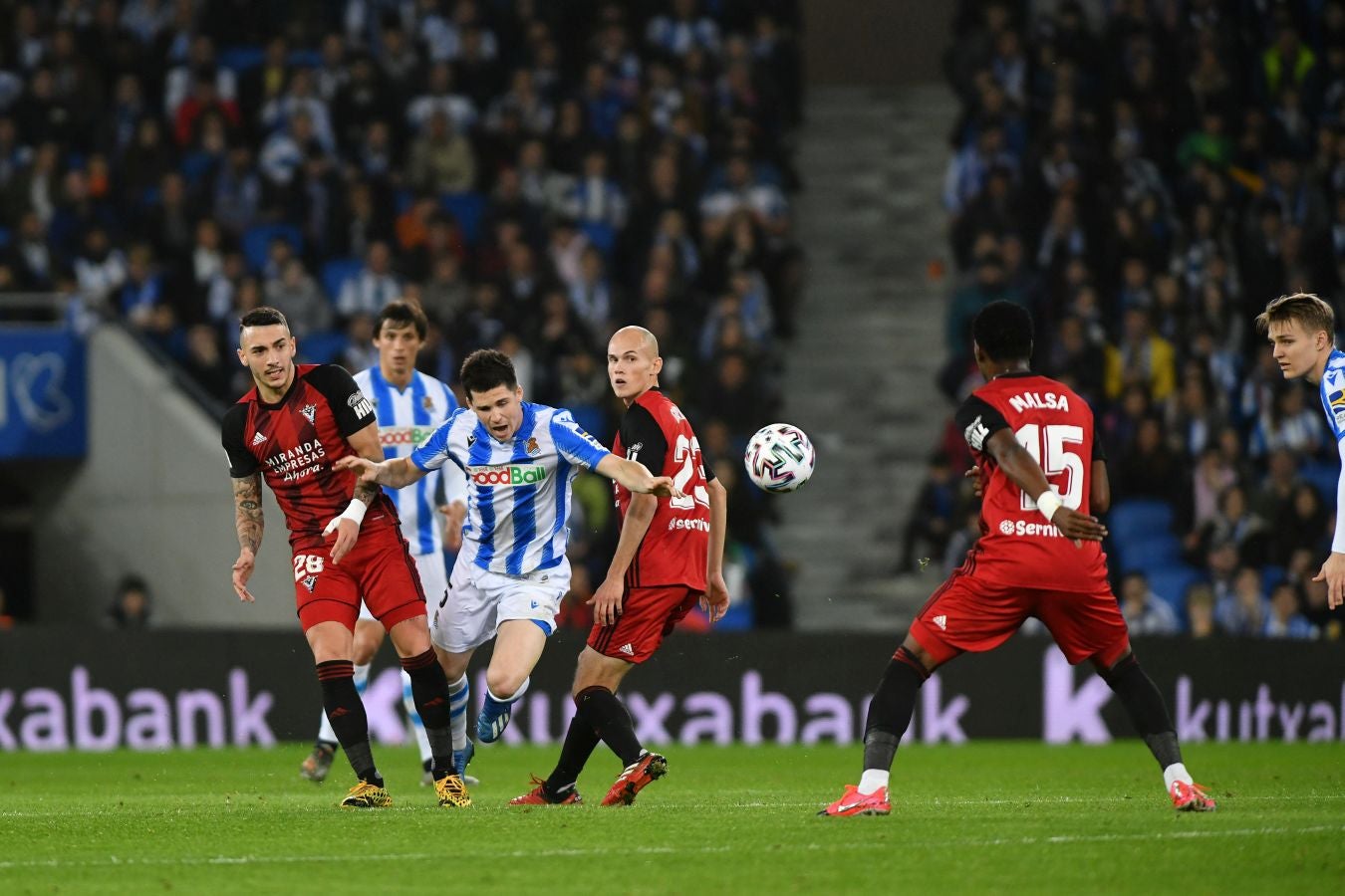 Fotos del Real Sociedad - Mirandés de semifinales de Copa