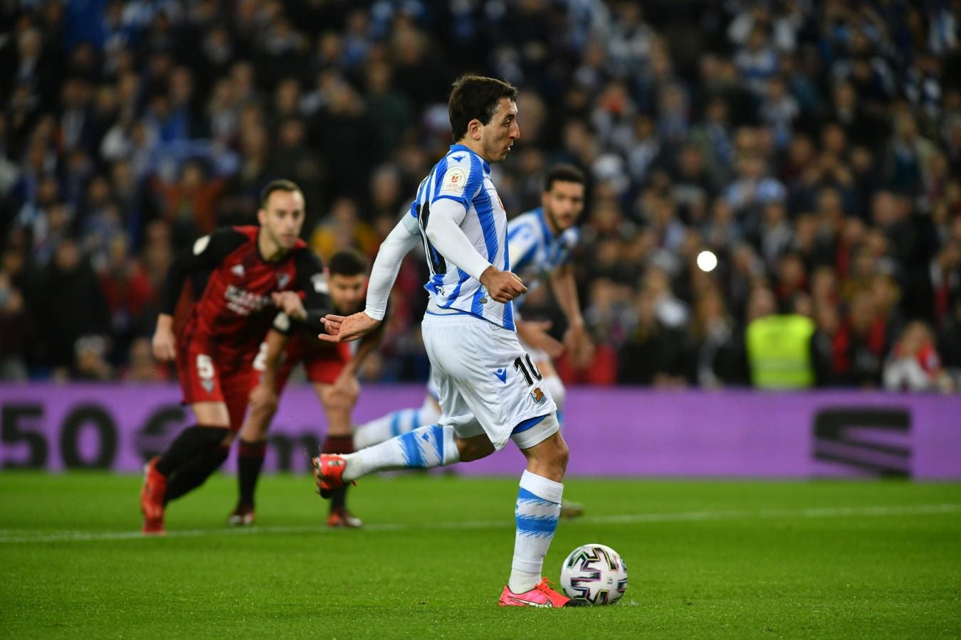 Fotos del Real Sociedad - Mirandés de semifinales de Copa