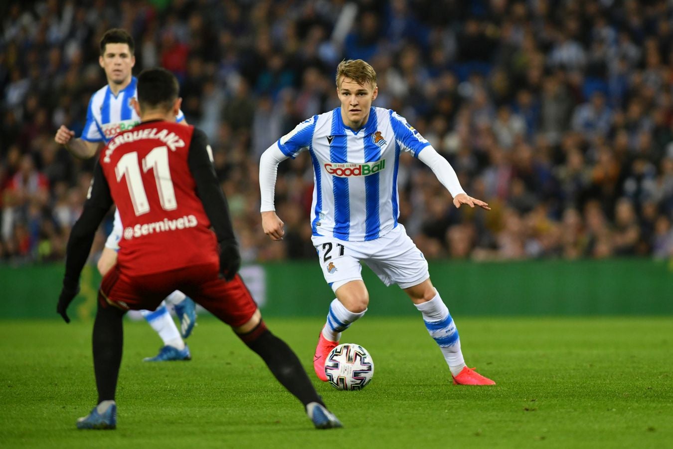 Fotos del Real Sociedad - Mirandés de semifinales de Copa