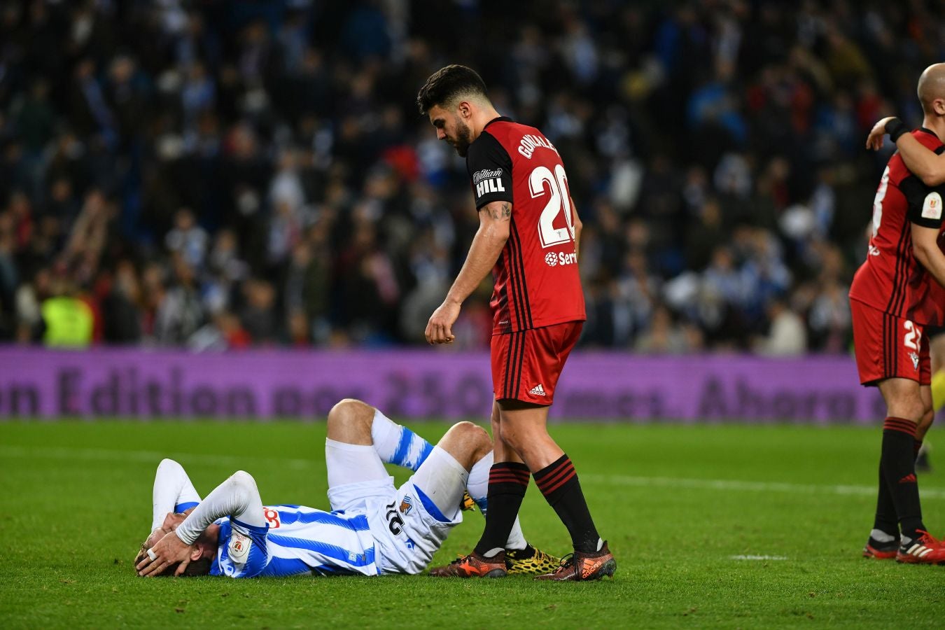 Fotos del Real Sociedad - Mirandés de semifinales de Copa