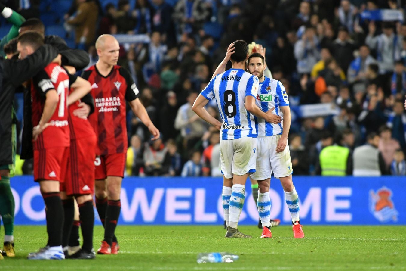Fotos del Real Sociedad - Mirandés de semifinales de Copa