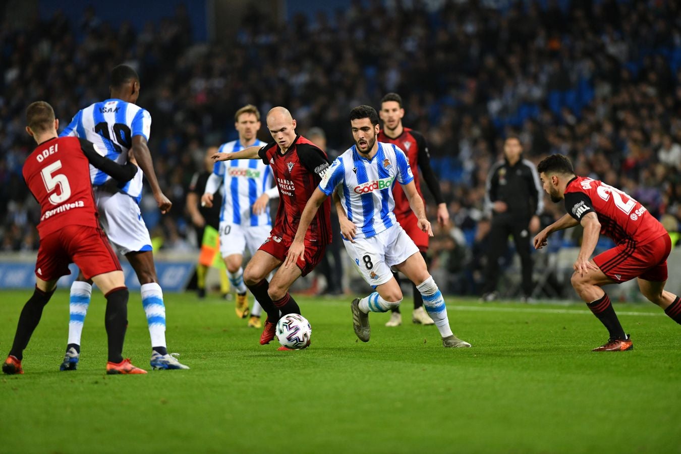 Fotos del Real Sociedad - Mirandés de semifinales de Copa