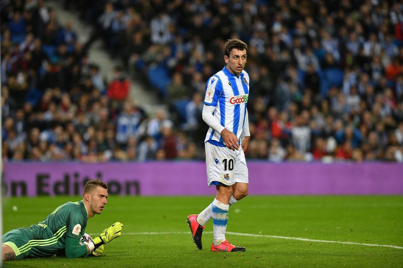 Fotos del Real Sociedad - Mirandés de semifinales de Copa