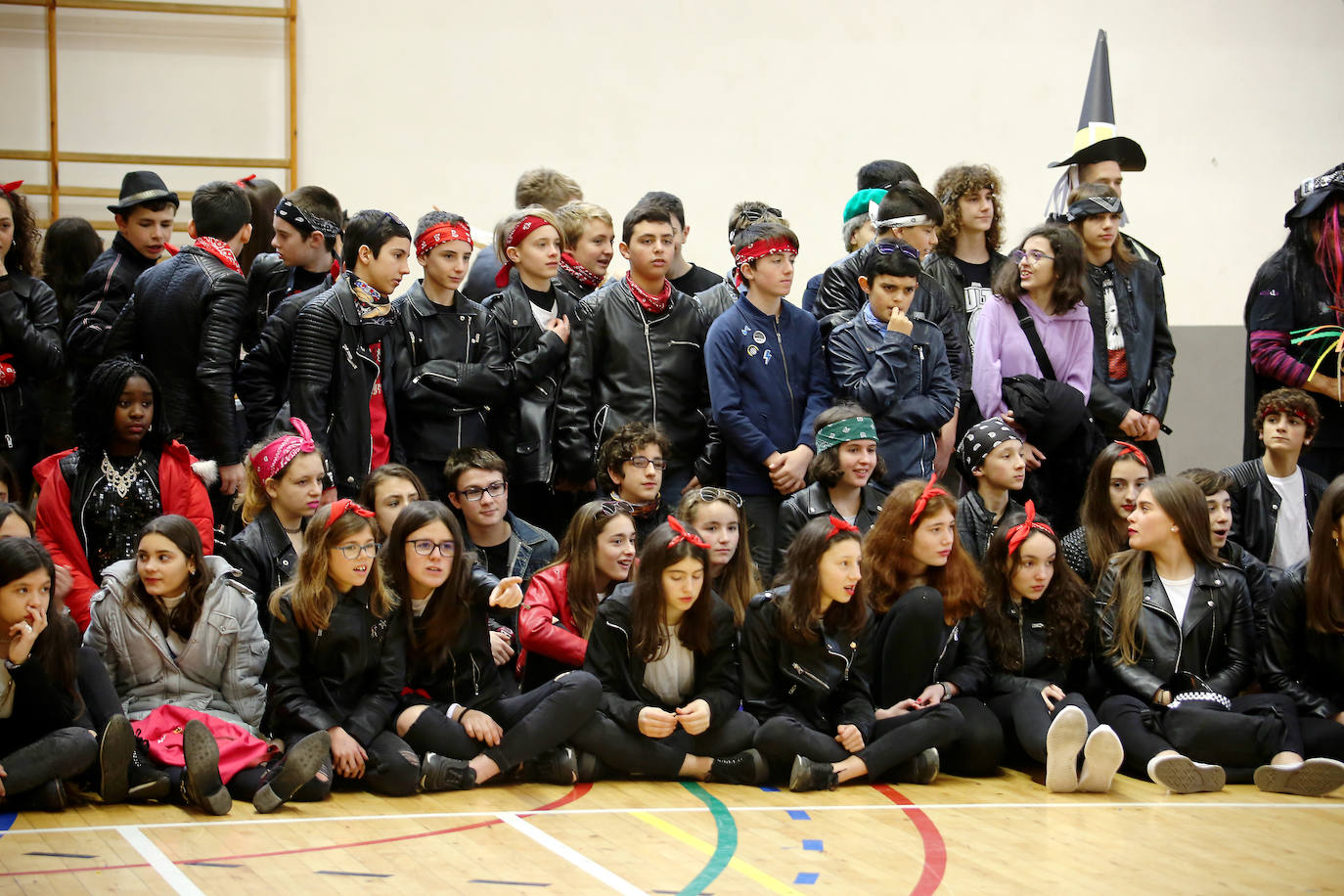 La Herri Eskola de Lezo ha vivido un viernes especial con motivo del carnaval.