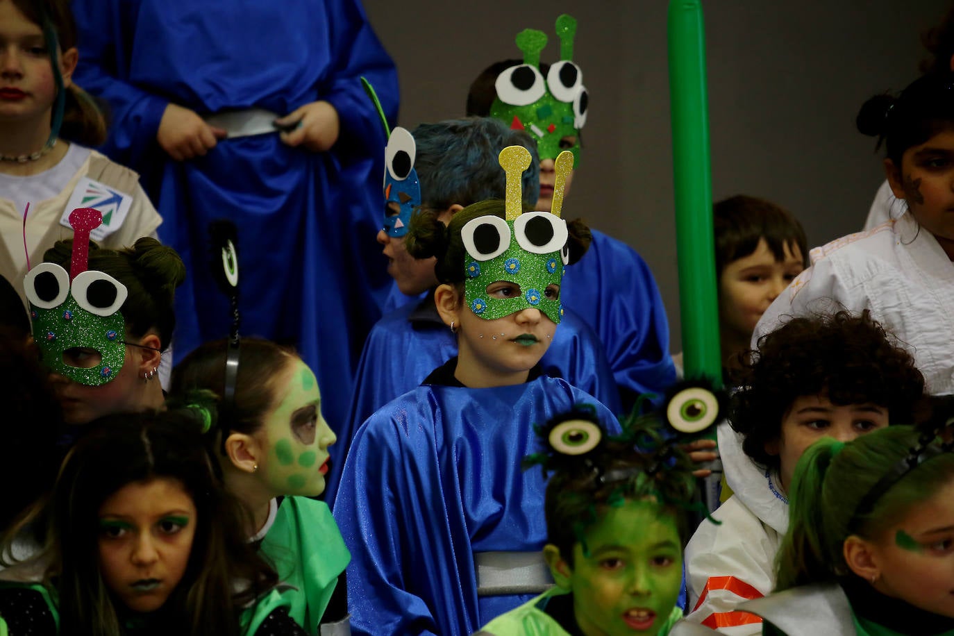 La Herri Eskola de Lezo ha vivido un viernes especial con motivo del carnaval.