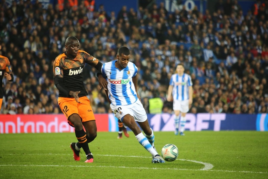 Fotos: Las mejores imágenes de la Real Sociedad contra frente al Valencia