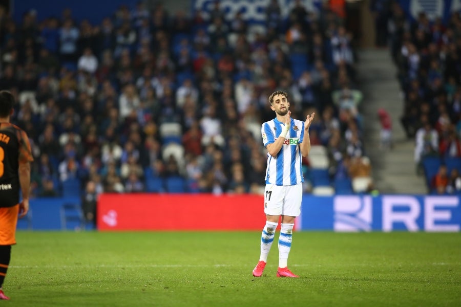 Fotos: Las mejores imágenes de la Real Sociedad contra frente al Valencia