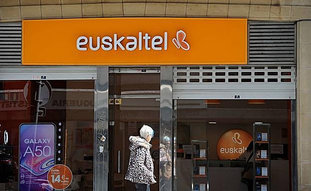 Un establecimiento de Euskaltel.