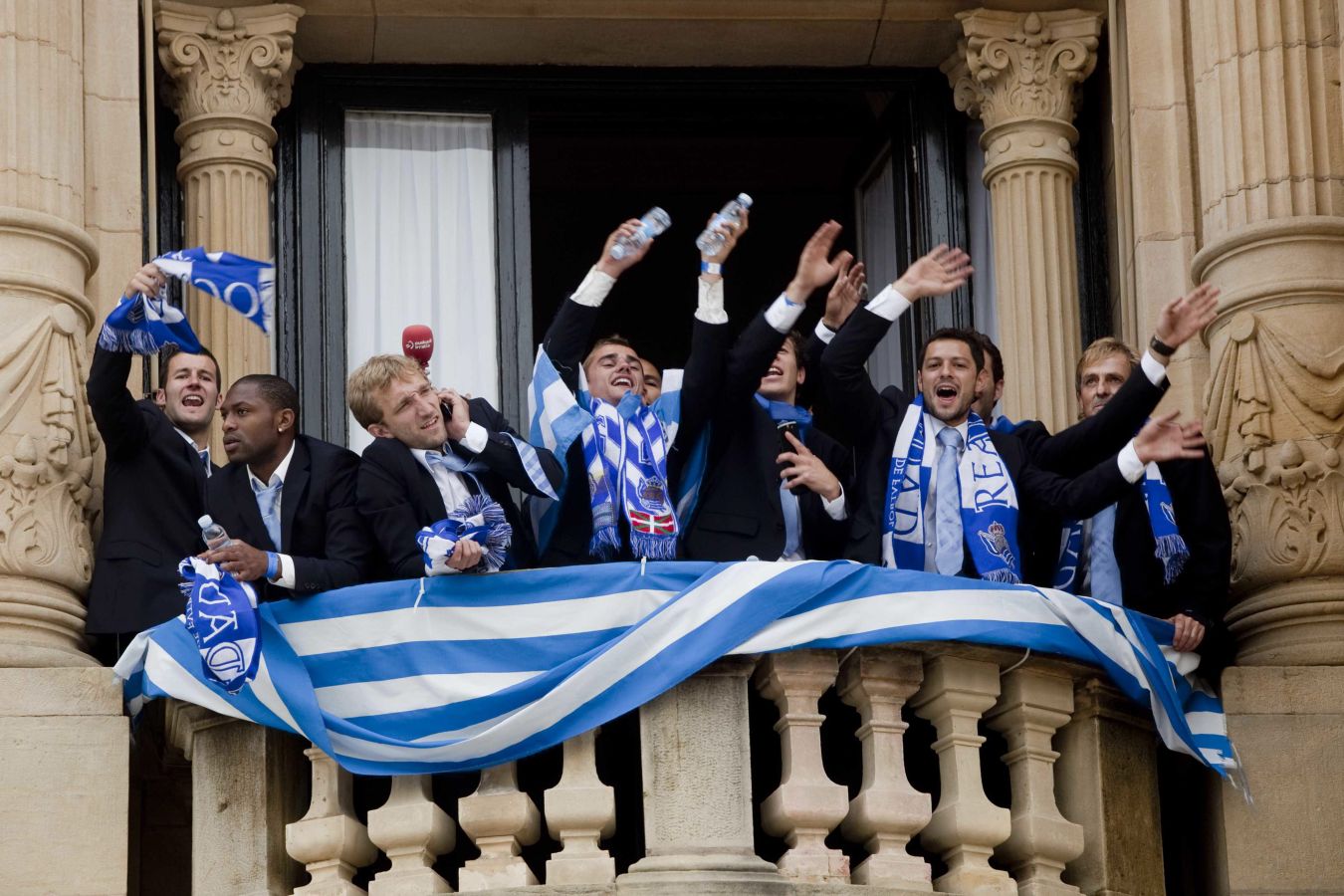 Fotos históricas de las celebraciones de la Real Sociedad