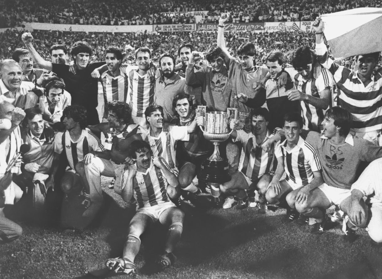 Fotos históricas de las celebraciones de la Real Sociedad