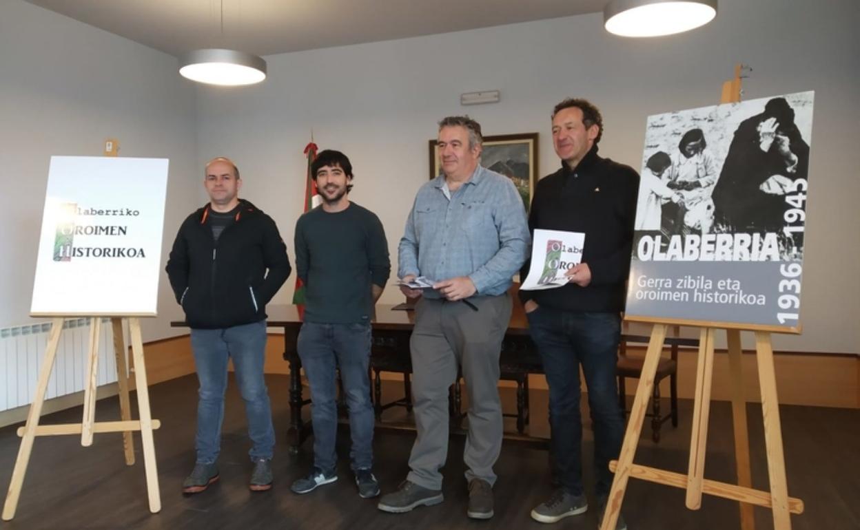 Jose Angel Munduate, Javier Buces, Jokin Garmendia, Aitor Urkiola. 