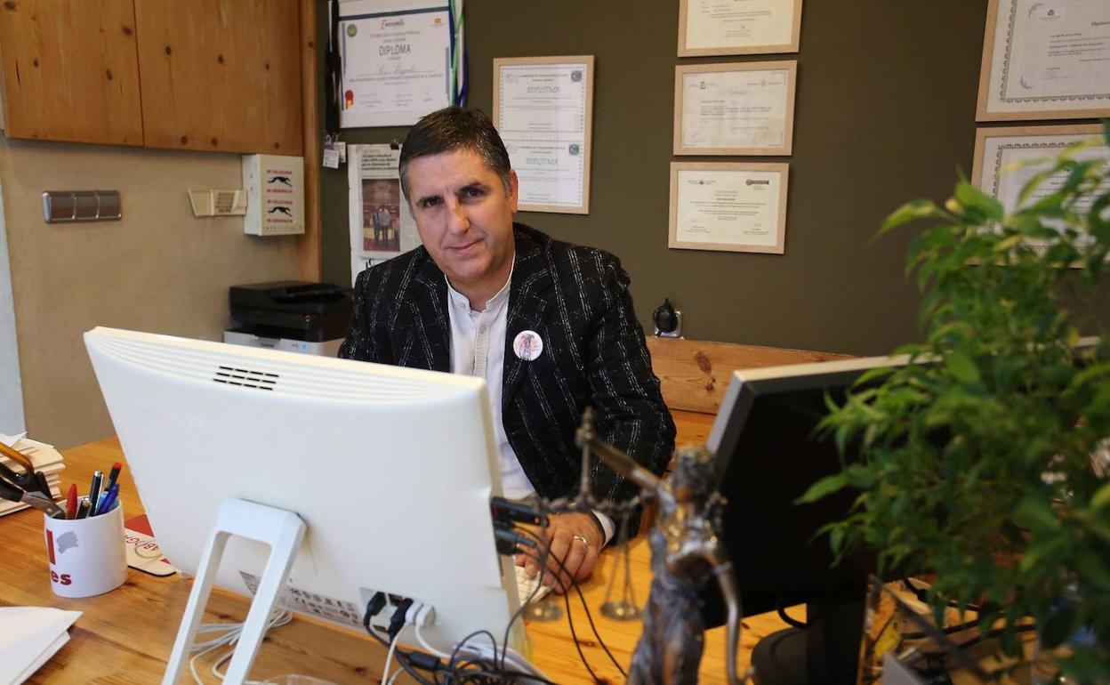 El abogado hondarribitarra José María Erauskin. 