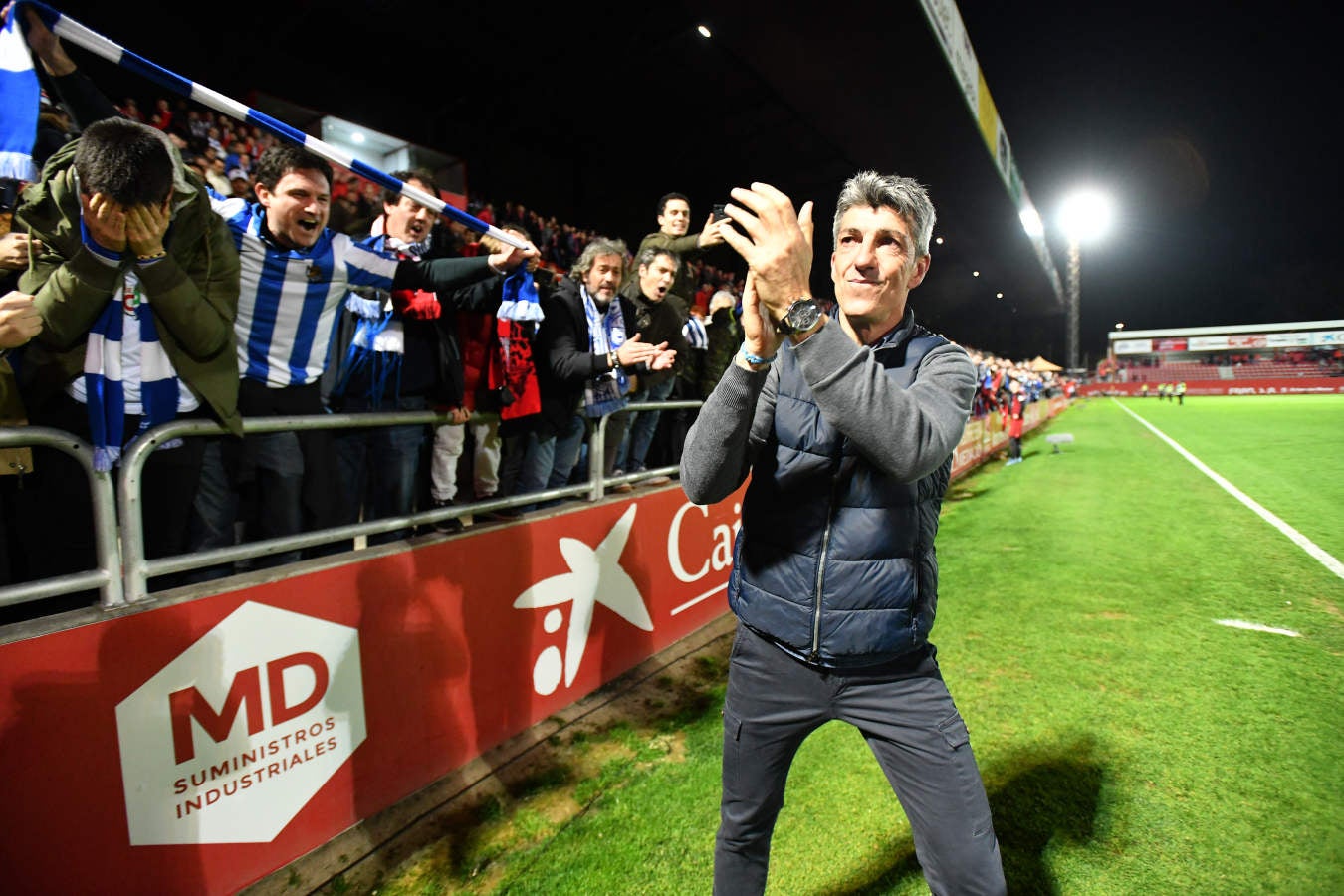 Así ha celebrado la Real Sociedad la victoria que les permitirá jugar 32 años después una final de Copa del Rey