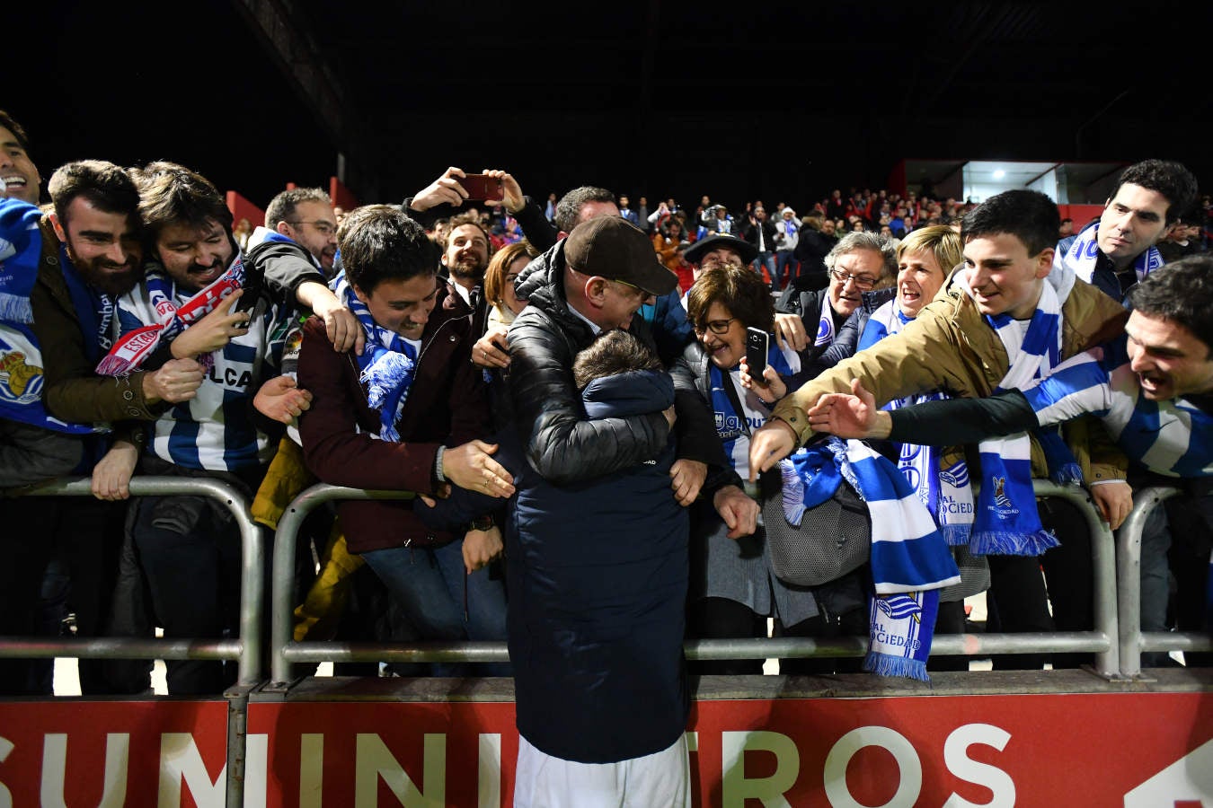 Así ha celebrado la Real Sociedad la victoria que les permitirá jugar 32 años después una final de Copa del Rey