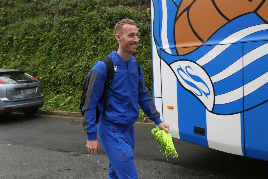 La expedición txuri urdin parte hacia Miranda. 