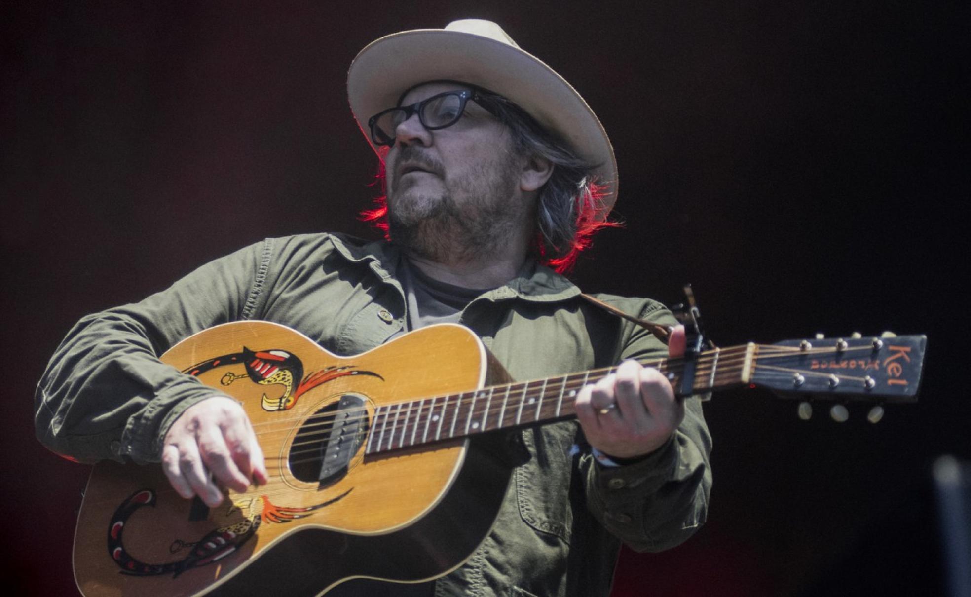 Jeff Tweedy, durante el concierto que Wilco ofreció en junio del pasado año en el Azkena Rock Festival de Vitoria. 