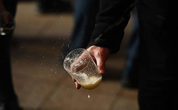 Las sidrerías de Hernani cierran sus puertas 