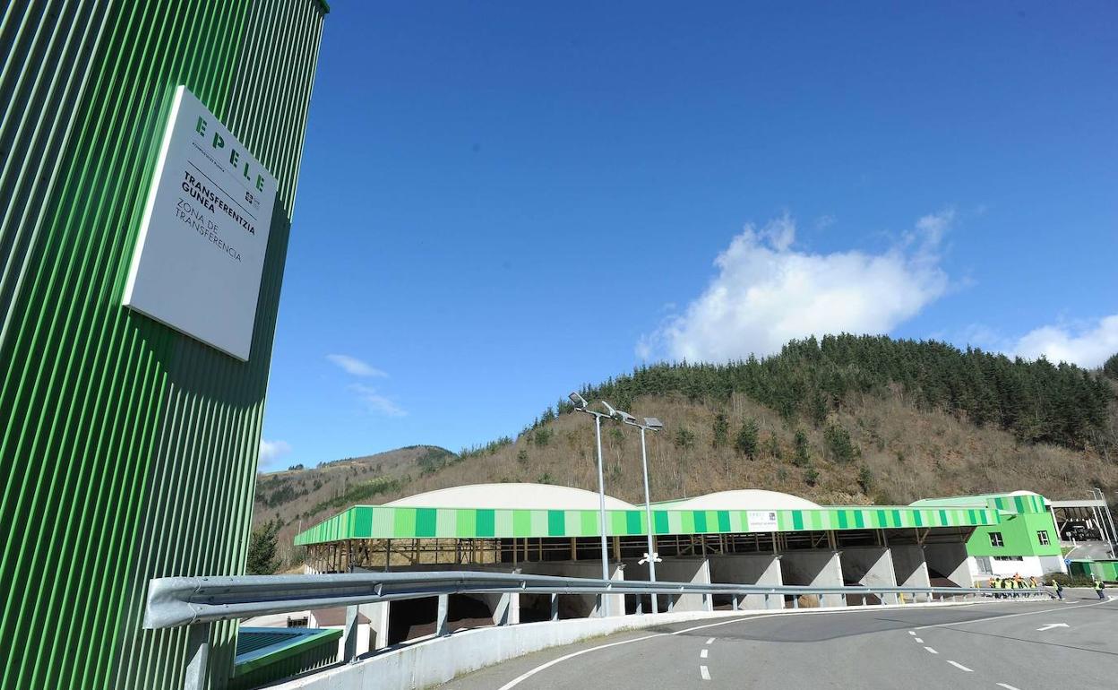 Día de la inauguración de la planta de compostaje de Epele. 