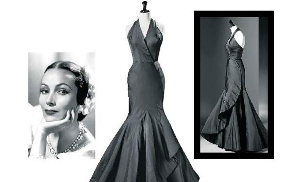 Dolores del Río. El vestido, creado en 1952, estará dos años en depósito.