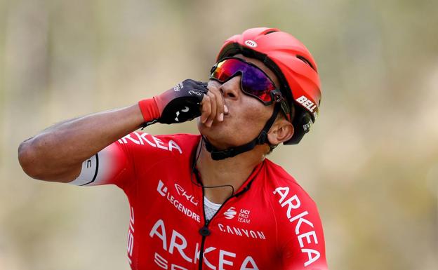 Nairo Quintana desvela en Colombia, donde está en cuarentena, los motivos de su fichaje por el Arkea