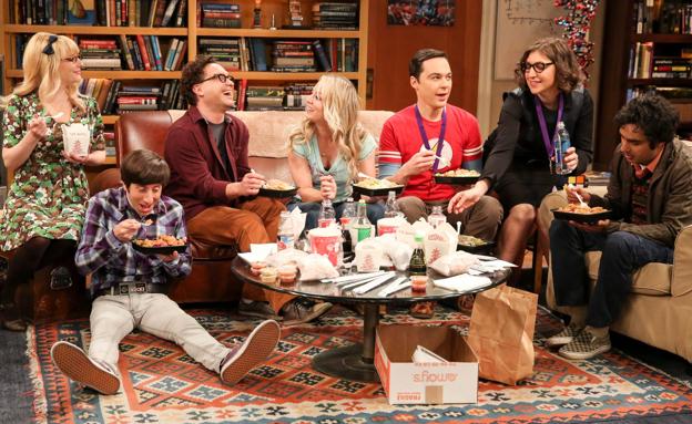 El reparto de 'The Big Bang Theory'.