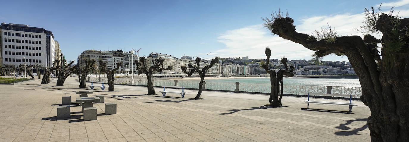 Fotos: Gipuzkoa vacía