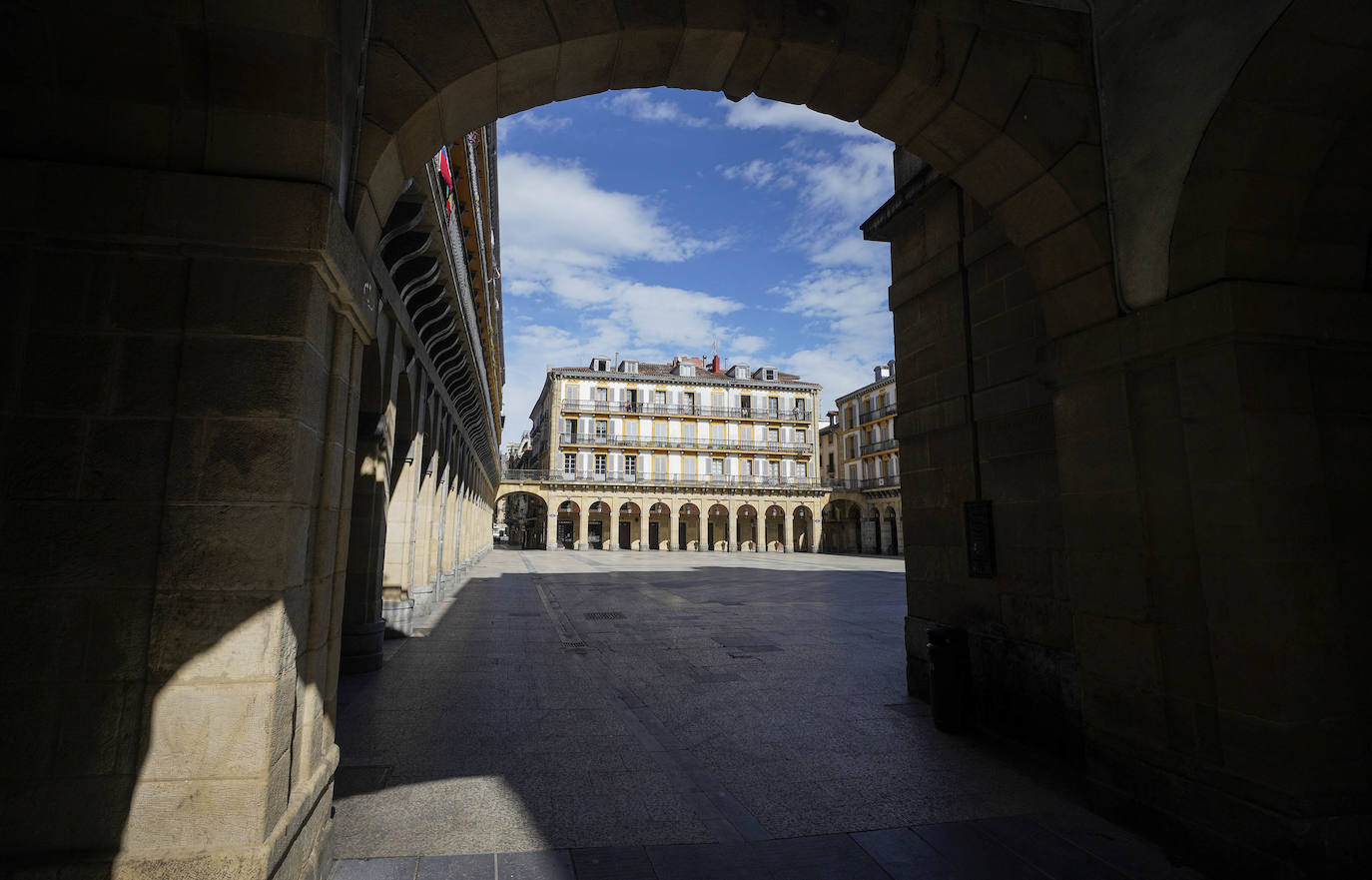 Fotos: Gipuzkoa vacía