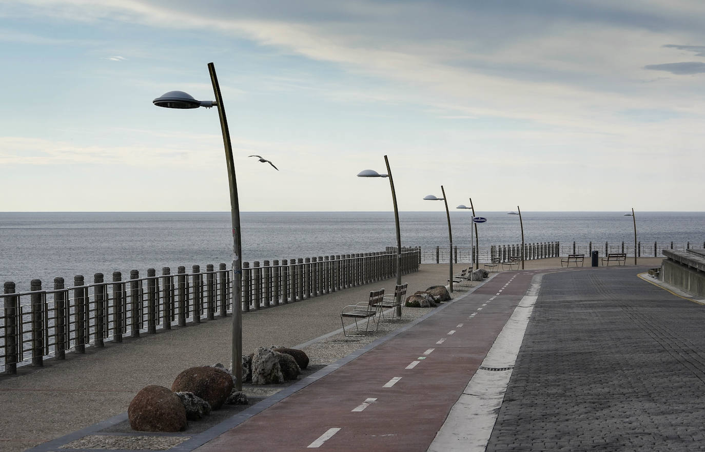 Fotos: Gipuzkoa vacía