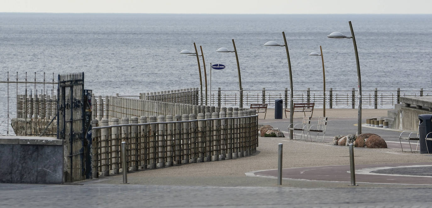 Fotos: Gipuzkoa vacía