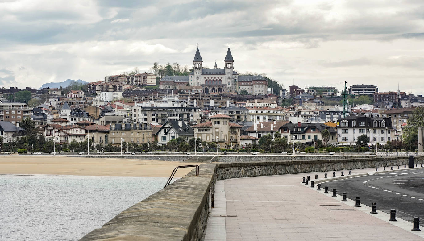 Fotos: Gipuzkoa vacía