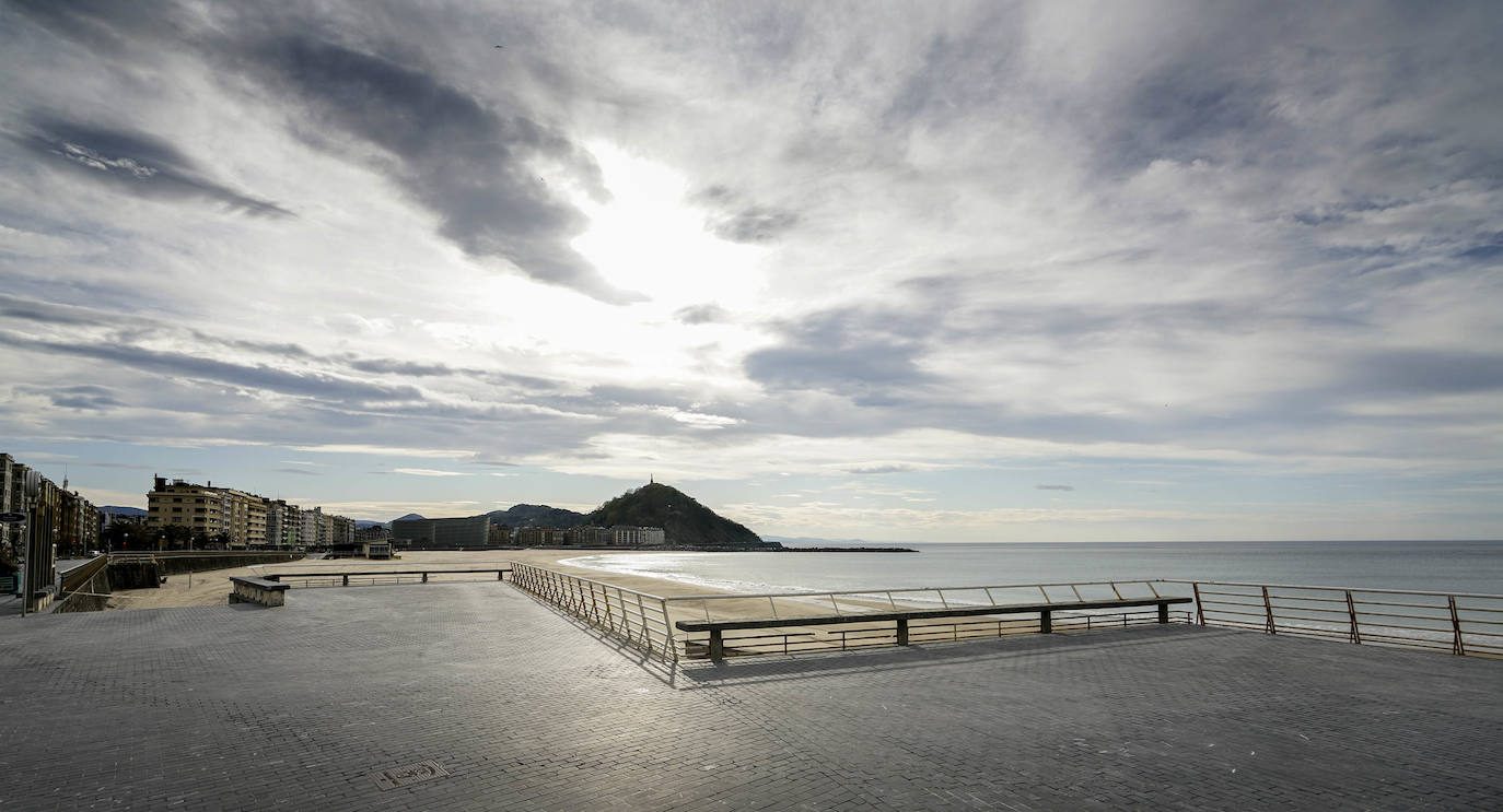 Fotos: Gipuzkoa vacía