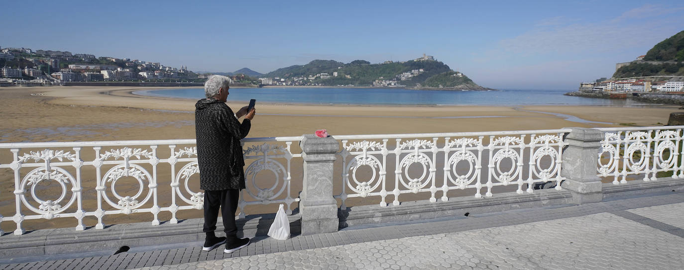 Fotos: Gipuzkoa vacía